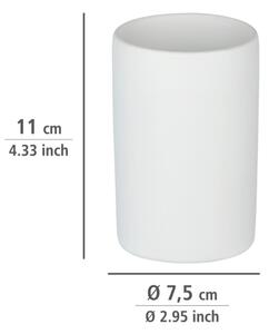 WENKO 24010100 - Pohárek POLARIS 7x11 cm bílá