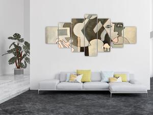 Obraz - Kubismus (210x100 cm)