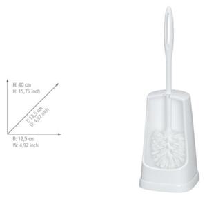 WENKO 19607100 - Toaletní štětka SIMPLE 12,5x40 cm bílá