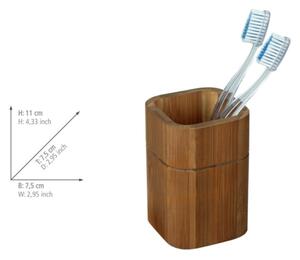 WENKO 26101100 - Držák kartáčků SERRO 7,5x11 cm hnědá