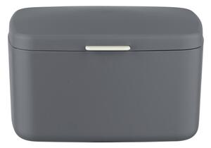 WENKO 23981100 - Box BARCELONA 19,5x16 cm antracit/lesk. chrom