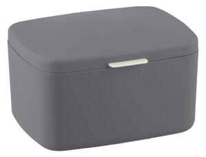 WENKO 23981100 - Box BARCELONA 19,5x16 cm antracit/lesk. chrom