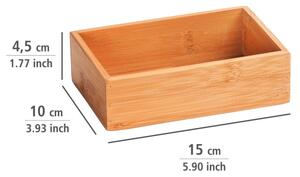 WENKO 23918100 - Podnos TERRA 15x10 cm hnědá