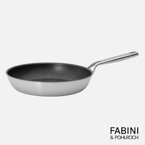 Fabini FABINI & Pohlreich - Pánev z pětivrstvé nerezové oceli s nepřilnavým povrchem bez poklice Ø 30 cm