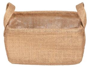WENKO 64470100 - Koš JUNA 20x15 cm hnědá