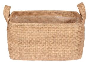 WENKO 64471100 - Koš JUNA 24x17 cm hnědá