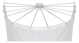 WENKO 23863100 - Sprchový držák 96x72 cm nerez/bílá