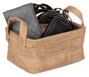WENKO 64470100 - Koš JUNA 20x15 cm hnědá