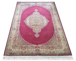 Koberec Exkluzivní Qum Silk 01 červený