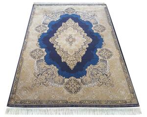 Koberec Exkluzivní Qum Silk 02 modrý