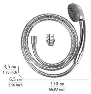 WENKO 22866100 - Sprcha UNIVERSAL 170x6,5 cm lesk. chrom/stříbrná/šedá