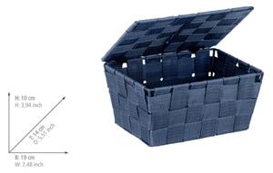 WENKO 23786100 - Koš ADRIA 19x14 cm modrá