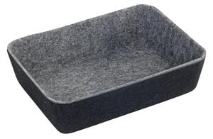 WENKO 64502100 - Organizér zásuvky FELT 28,5x20 cm šedá