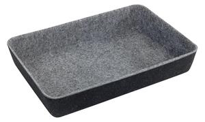 WENKO 64502100 - Organizér zásuvky FELT 28,5x20 cm šedá