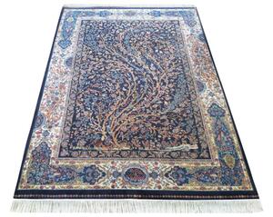 Koberec Exkluzivní Qum Silk 11 modrý