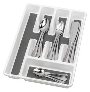 WENKO 54788100 - Příborník 26,5x36,5 cm bílá/šedá