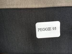 ČMT Záclona metráž s olůvkem 300 cm Peggie Barva: 95 Peggie černá