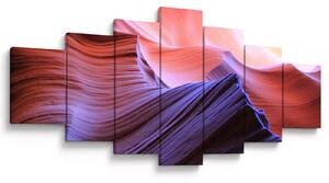 Obraz - barevný písek (210x100 cm)