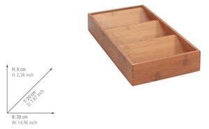 WENKO 54950100 - Kořenkový organizér ANNI 38x20 cm hnědá