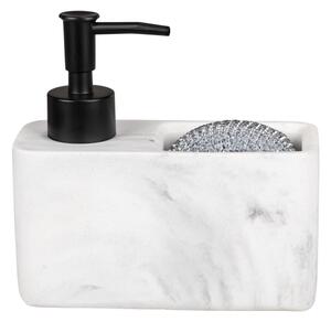 WENKO 54668100 - Dávkovač mýdla RESA 14,5x14,3 cm bílá/černá