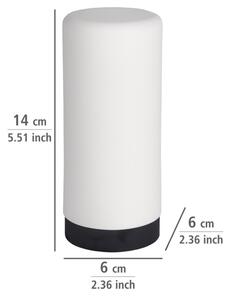 WENKO 54670100 - Dávkovač EASY SQUEEZ-E 6x14 cm bílá/černá