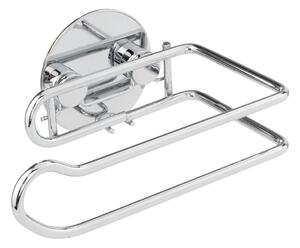 WENKO 18774100-Držák toaletního papíru TURBO-LOC RUND STAHL 14x9 cm chrom