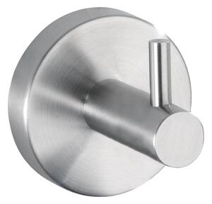 WENKO 19621100 - Háček BOSIO MATT 5,5x5,5 cm nerez/stříbrná