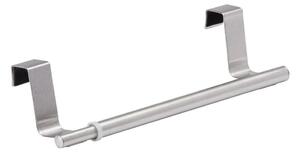 WENKO 79173100 - Držák ručníků TELESCOPE 7x6 cm nerez/stříbrná/černá