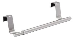 WENKO 53245100 - Držák na ručníky TELESCOPE 7x6 cm stříbrná/černá