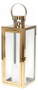 Dekorační lucerna TOWER 49 cm zlatá