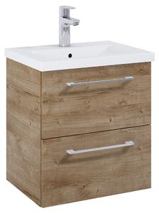 Roca Roma Compact skříňka 50x38.4x53 cm pod umyvadlo závěsná dub A857951808