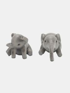 Sinsay - Zahradní dekorace do květináče ve tvaru slona 2 pack - šedá