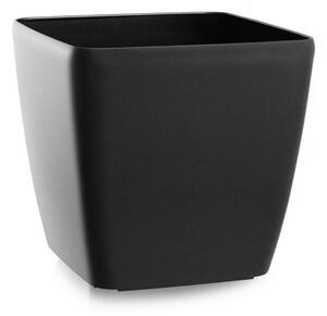 Flower Lover Květináč Quadrato Easy matt antracit, 24 cm