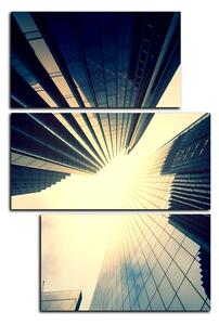 Obraz na plátně - Pohled na mrakodrap - obdélník 7252D (120x80 cm)