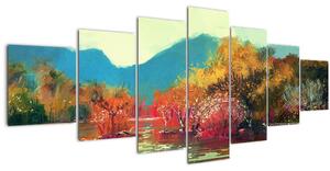 Obraz - Barvy podzimu (210x100 cm)