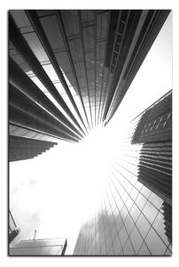 Obraz na plátně - Pohled na mrakodrap - obdélník 7252QA (90x60 cm )