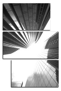 Obraz na plátně - Pohled na mrakodrap - obdélník 7252QD (90x60 cm)