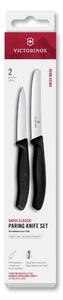 Victorinox - Sada kuchyňských nožů na zeleninu SWISS CLASSIC 2 ks černá