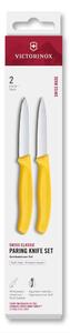 Victorinox - Sada kuchyňských nožů na zeleninu SWISS CLASSIC 8 cm 2 ks žlutá