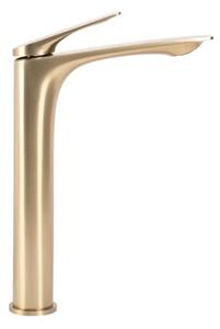 REA-B2705 - Umyvadlová baterie AVALON 30 cm broušená zlatá