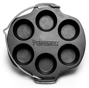 Petromax litinová forma na muffiny na ohni