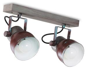 Light for home - Stropní bodové svítidlo na dřevěné liště 40233 