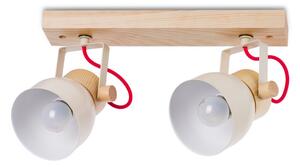 Light for home - Stropní bodové svítidlo na dřevěné liště 40233 