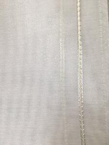 ČMT Záclona metráž s olůvkem 300 cm Sally Barva: 60 Sally bílá stříbrný proužek