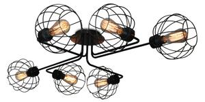 Light for home - Lustr s drátěnými stínítkami, přisazený ke stropu 20044 