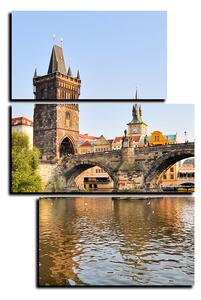 Obraz na plátně - Karlův most v Praze - obdélník 7259D (120x80 cm)