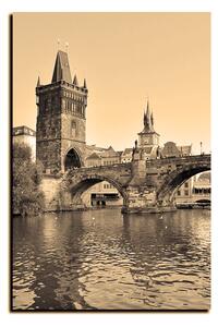 Obraz na plátně - Karlův most v Praze - obdélník 7259FA (100x70 cm)