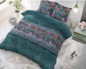 Bavlněné povlečení 200x220 cm Paisley Green