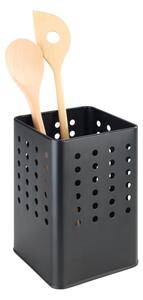 WENKO 54017100 - Stojan na příbory SILIO 11,5x16,5 cm černá