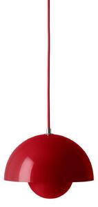 &TRADITION Závěsná lampa Flowerpot VP1 Ø 23 cm "Vermilion Red" & Tradition